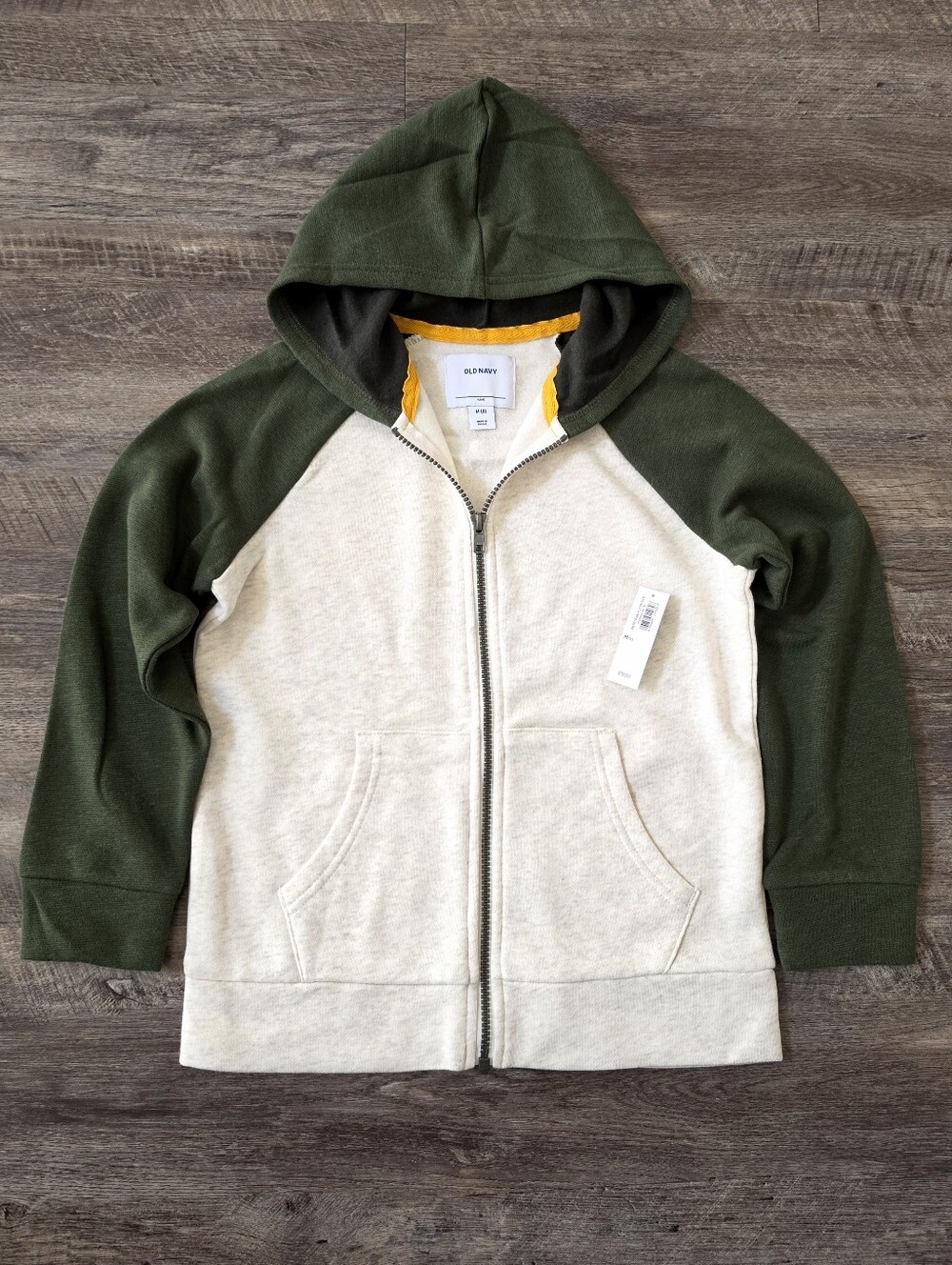 NWT Boys Zip Up Reglan Hoodie